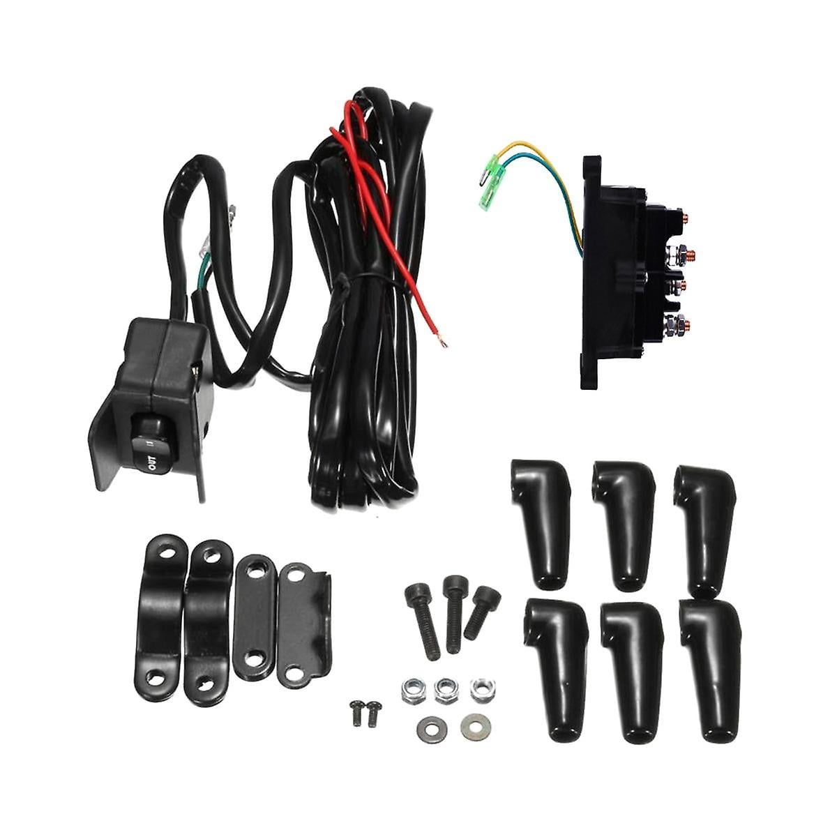 A-Säulenschalter Panel Für Jeep Wrangler JK 2011-2018 - 4 LED Rockerschalter Set