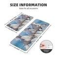 thumbnail image 2 of Sikiie Horses Running Through The Water Kitchen Mat 2 PCS Cushioned Kitchen Rug, Waterproof Non-Slip Kitchen Mats for Kitchen, Floor Home, Sink, Laundry, 2 of 6