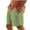 A Green, variant on Short Para Hombre Men's Shorts Cargo Men's Shorts Men Casual Print Pocket Elastic Waist Straight Half Beach Shorts Pants Sport Pants White XL