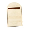 thumbnail image 2 of Caja para tarjetas de boda, buzón de correo, suministros para bodas de bricolaje con ranura, buzón de correo para Estilo B, 2 of 9