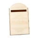 thumbnail image 2 of Caja para tarjetas de boda, caja para sobres, rústica, bricolaje, con ranura, decoración para bodas, buzón de madera Estilo B, 2 of 9