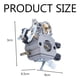 thumbnail image 5 of Reemplazo de carburador para motosierra STIHL, compatible con Zama C1Q-S269, lo que garantiza una alta calidad y una larga vida útil Verificación del modelo de motor para MS181 MS171 MS201 MS211, 5 of 5