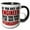 Black/White, variant on 3drose, If You Date an Engineer Raise Your Hand If Not Raise Your Standards, 15oz Mug