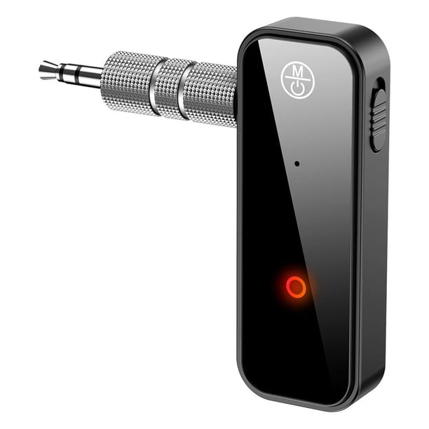 Adaptador de Audio 140mAh Transmisor Receptor Bluetooth-compatible 5.0 para Coche WDOplteas Para estrenar