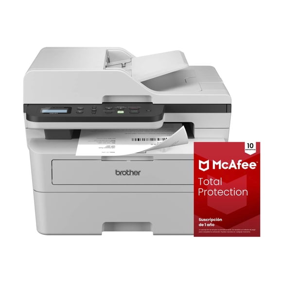 KIT MULTIFUNCIONAL BROTHER DCP-B7640DW LASER MONOCROMATICA + ANTNVIRUS