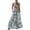 Multicolor, variant on Women'S Summer Spaghetti Strap Flowy Maxi Dress Boho Floral Ruffle Long Vacation Beach Dresses Orange L