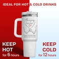 thumbnail image 5 of Matching Couple Tumbler with Lid & Straw, 40oz Vacuum Insulated Till Our Last Breath Coffee Mug, Valentine Wedding Anniversary Engagement Gifts for Her Him, Couple Gifts for Men Women, 5 of 8