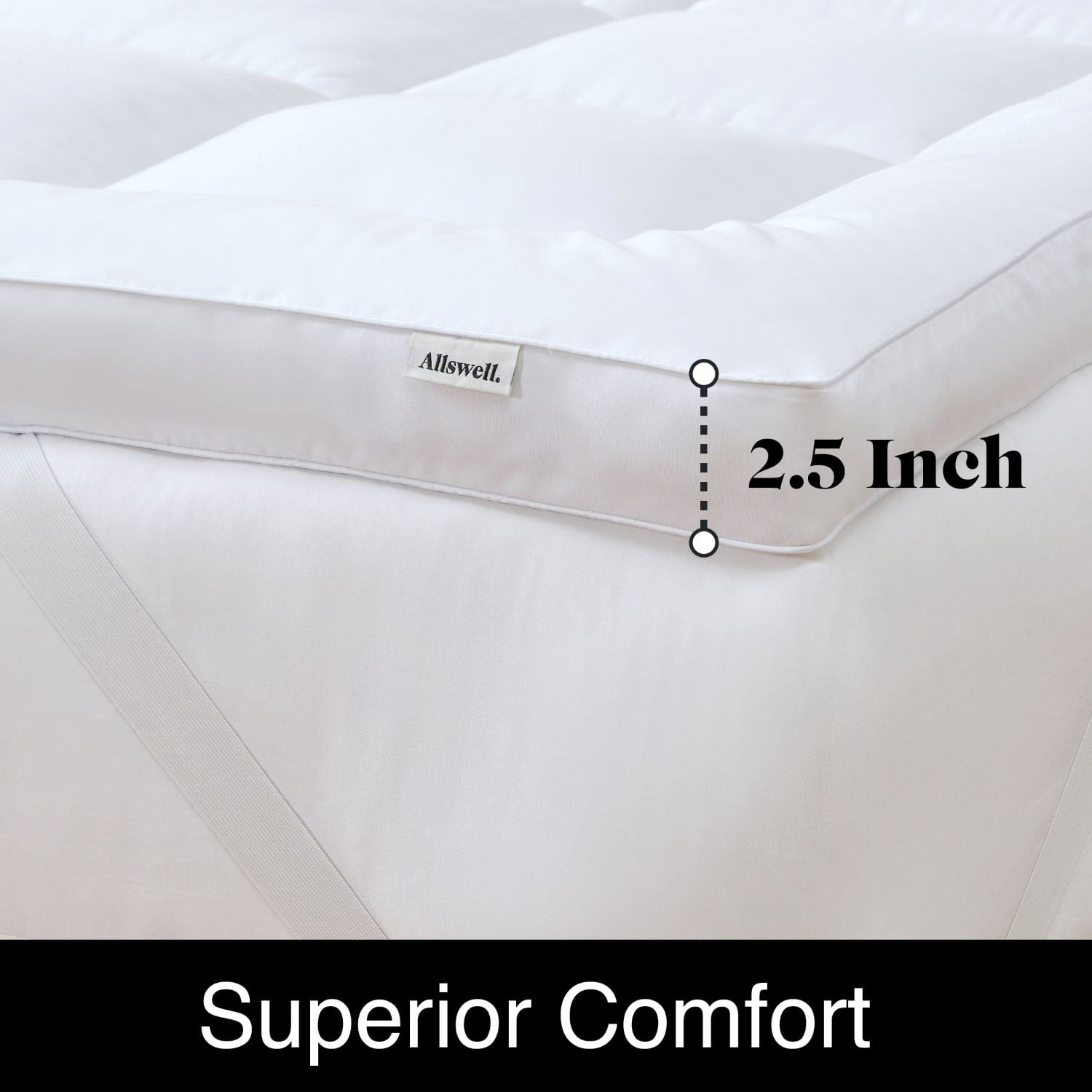 Allswell Down Alternative Mattress Topper King