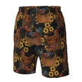 thumbnail image 5 of Kdxio Chicken Rooster Pattern Mens Casual Shorts - Drawstring Summer Beach Sports Shorts for Men, 5 of 9
