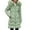 Green, variant on Parkas for Womens Fashion Shirts Mid Length Winter with Detachable Hood Waist Drawstring Warm Thickened Padded Coat Solid Color Ladies Winter Parkas Green XL