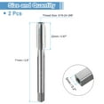 thumbnail image 2 of Uxcell 2pcs Hand Bottom Tap 5/16-24 UNF 2B Bottoming Style Screw Tapping Threading Tool, 2 of 6