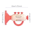thumbnail image 3 of Loudspeaker Baby Whistle Musical Instrument Harmonica Baby Mini Tool Children's Tool, 3 of 3
