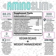 thumbnail image 2 of Raw Synergies Amino Slim - Active Lifestyle Supplement for Metabolic & Mindful Eating Support - Muscle & Energy Support - Sugar-Free & Vegan - Lemonade - 20 Servings, 2 of 6