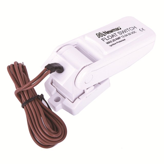 Sellos herméticos a la humedad del interruptor de flotador de la bomba de achique automática del barco brillar Electrónica