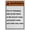 Warning Sign 5, variant on Industrial ANSI Vertical Explosives Sign - 8"x12" Weatherproof UV Resistant (Stand clear Fireball and missile hazard) for Indoor/Outdoor Workplace