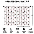 thumbnail image 2 of Blackout Kids Curtains,White Cow Head Dot Pattern Childrens Insulated Curtains Set Of 2,Bedroom Essentials,Toddler Room Decor 42x63in(106x160cm), 2 of 5