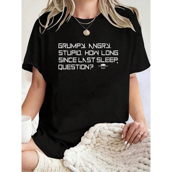 100% Cotton Unisex 1pcs - Womens Project Hail Mary. Funny Space Quote T-Shirt - Soft 100% Cotton, Breathable, Casual Short Sleeve Top For Spring & Summer For T-Shirt Lovers 230g