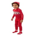 thumbnail image 4 of Ensemble de Pyjamas de Noël Famille Tenue Parent-Enfant Costume Pyjama à Manches Longues Ensemble de Pyjamas Vêtements de Nuit Tenue d'Intérieur Vêtements, 4 of 6