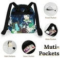 thumbnail image 4 of Genshin Impact Women Backpack Casual Stylish Shoulder Bag Large Capacity Daypack Rucksack, 4 of 8