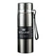 thumbnail image 2 of Insulated cup, 800mL stainless steel, portable rope, vehicle mounted, large capacity, outdoor use, durable metal, foldable design, for camping, for road trips, for travel, lightweight, heat, 2 of 9