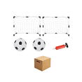 thumbnail image 1 of Portería De Futbol Para Infantil Con El Fútbol 95x48x70cm Belug Blanco, 1 of 4
