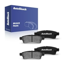 AutoShack Rear Ceramic Brake Pad Set | Replacement for 2005-2025 Nissan Frontier 2005 Nissan Xterra 2008-2015 Nissan Xterra 2009-2012 Suzuki Equator | 4-PC