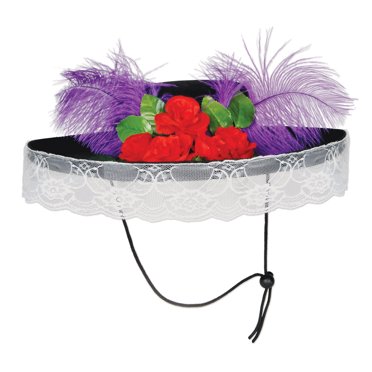 Felt Catrina Hat, (1/Pkg)