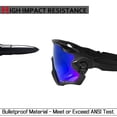 thumbnail image 3 of Vonxyz Ruby MirrorCoat Polarized Lenses Replacement for Oakley Half Jacket Sunglass, 3 of 5