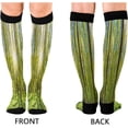 thumbnail image 2 of Coolnut High Elasticity Compression Socks, High Knee Socks Adult Universal Leisure Relieve Fatigue, Beautiful Green Forest Landscape Travel Daily with Running (2 Pair) Gift, 2 of 7