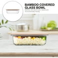 thumbnail image 2 of Lunch Box Office Bento Box Household Food Container Fruit Salad Storage Bowl, 2 of 8