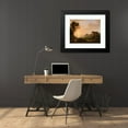 thumbnail image 4 of Lorenz Adolf Schönberger 24x20 Black Modern Framed Museum Art Print Titled - Der Meerbusen Von Baia Bei Sonnenuntergang (1807), 4 of 5