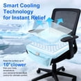thumbnail image 2 of Cooling Seat Cushion with Water Circulation System, 26℃ Constant Temp Water Cooled Pad for Summer, Portable Cooling Cushion for Car Seat, Office Chair, Home, Outdoor, 2 of 7