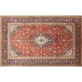 thumbnail image 1 of Ahgly Company Machine Washable Indoor Rectangle Traditional Fire Brick Red Area Rugs, 3' x 5', 1 of 7