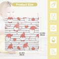 thumbnail image 2 of SKYSONIC Cute Gnome Cup Plaid Baby Muslin Washcloths Face Towel, 3 PCS Merry Christmas Burp Cloths Cotton Wipes Infant Wash Cloth for Newborn Boys Girls 12"x12", 2 of 7