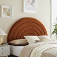 thumbnail image 1 of Solana King Headboard in Rust, 1 of 8