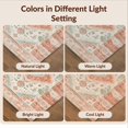 thumbnail image 7 of Design&I 8'x10' Ultra Soft Area Rug, Vintage Boho Southwestern Faded Border Distressed Scroll Ornate None Fluffy Washable Non Shedding for Bedroom Living Room Under Sectional, 7 of 7