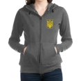 thumbnail image 1 of CafePress - Ukraine Coat Of Arms Sweatshirt - Women's Zip Hoodie, 1 of 1