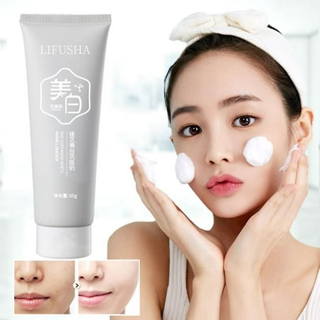Whitening Facial Cleanser Gentle Foam Face Cleanser Cleaning ...