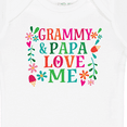 thumbnail image 4 of Inktastic Grammy and Papa Love Me Girls Baby Bodysuit, 4 of 5