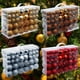 thumbnail image 2 of 100 piezas de adornos navideños para árbol de Navidad, bolas de Navidad, adornos para fiestas, bodas, suministros para fiestas, adornos navideños, bolas de Navidad, 2 of 5
