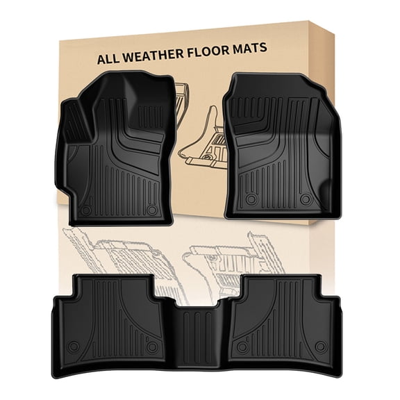AOMSAZTO Car Floor Mats FM-TO-008, Fits Toyota, Black