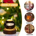 thumbnail image 1 of USB 3D Crystal Ball Night Light Planetary Atmosphere Lamp Art Crafts (Nebulosa), 1 of 8