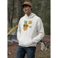 thumbnail image 2 of Pineapple Enjoys Life Hoodie Men -SPIdeals Designs, Male XX-Large, 2 of 4
