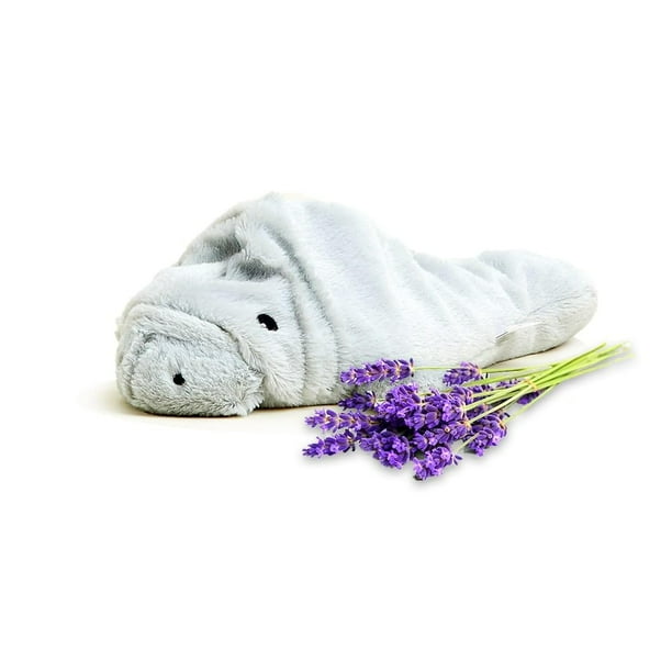 Manatí Warmies de peluche que se puede calentar con lavanda francesa