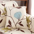thumbnail image 5 of Funda de sofá elástica con estampado Universal, cubierta protectora de muebles de poliéster con funda de almohada, Loveseat, 1 unidad, 5 of 5