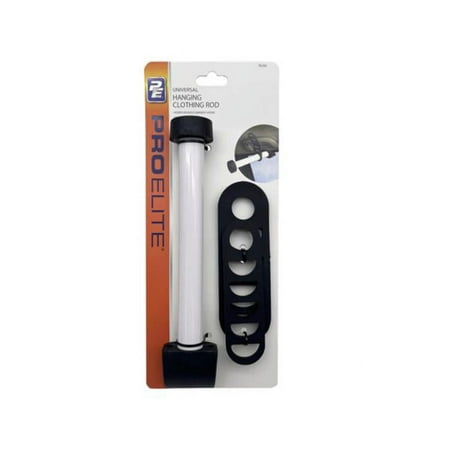 

Kole Imports GE950-48 Proelite Universal Portable Hanging Clothing Rod - Pack of 48