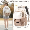 thumbnail image 2 of Gynky School Backpacks for College Teens Kids Backpack Girlish Middle High School Bookbag Lightweight Waterproof Daypack Students, 2 of 8