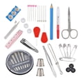 thumbnail image 4 of MesaSe Sewing Kit for Adults  Kids  Home  Travel  Sew Repair  – 90pcs Deluxe Mini Sewing Supplies Set with Thread and Needle  Stitch Ripper  Buttons  Safety Pins  Zippered Organizer Sew, 4 of 5