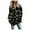 Camouflage, variant on Women's Rainbow Tie Dye Overcoat Fuzzy Fleece Cardigan Trench Jackets Wool Faux Fur Teddy Bear Parka Coat Outwear