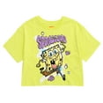 thumbnail image 3 of SpongeBob SquarePants Boxy Drop Shoulder T-Shirt and Mesh Tulle Skort Toddler to Big Kid, 3 of 5
